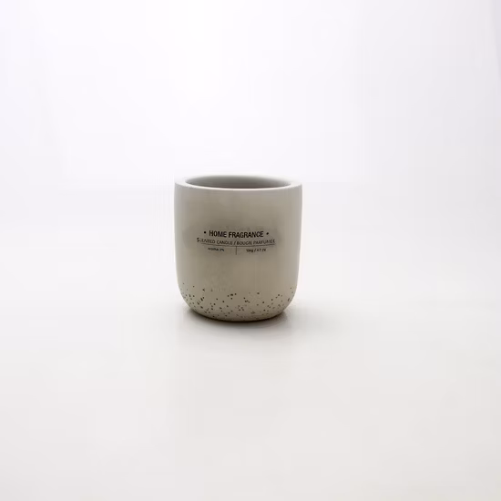 8oz Concrete Candle Holder for Candle Soy Wax Cement Jar with Custom Logo