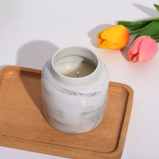 Private Label China Manufacturer 5 Oz Scented Glass Soy Wax Candle Gift Candle for Home Decor